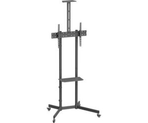 Soporte Suelo Aisens Rueda Bandeja Dvd Camara Monitor/tv 45kg 37-70 Negro