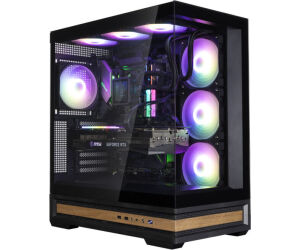 Caja Zalman P40 Namu Atx 4 Xvent 120mm Argb 2xusb 3.0 Negro S/n Fuente