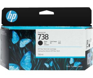 Hp Designjet 738 Cartucho Negro 130ml