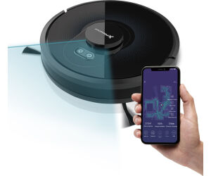 Robot aspirador laserbot360 con mapeo y navegación inteligente