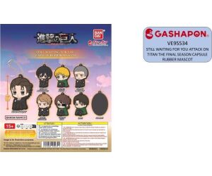 Set gashapon figuras bandai lote 40 articulos still waiting for you attack on titan t