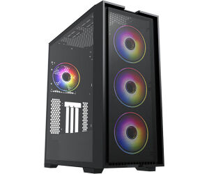Caja Atx Hiditec Gaming H2 Air Argb Black E-atx