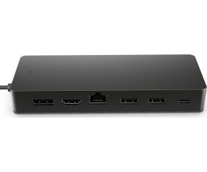Docking USB Tipo-C HP 50H98AA/ 2xUSB/ 1xHDMI 4K/ 1xRJ45/ 1xDisplayPort/ 1xUSB Tipo-C/ Negro