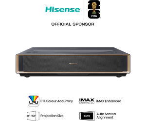 Proyector Laser Hisense Pt1 4k Uhd 2500 Lumenes Hdr10+ Smart Tv Tiro Corto