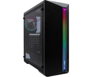 Caja Semitorre Atx A200 Fa/750w Negro Rgb Deepgaming
