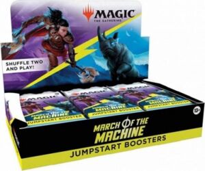 Juego de cartas caja de cartas wizards of the coast magic the gathering sobres de jumpstart 18 unidades inglés