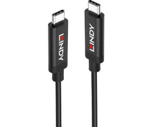 Lindy 43308 cable USB USB 3.2 Gen 2 (3.1 Gen 2) 5 m USB C Negro