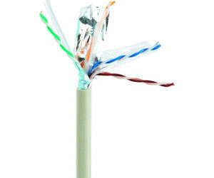 Bobina Cable Gembird Cat6 Ftp Premium Cca Solido Eca 305 M