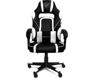 Silla gaming phoenix trophy cuero pu blanca