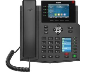 Fanvil X5U, 16 líneas SIP, 1 pantalla lateral