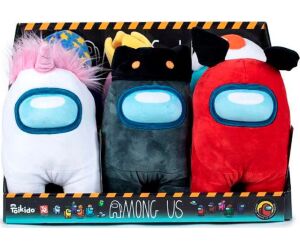 Surtido peluches 6 unidades among us edicion limitada