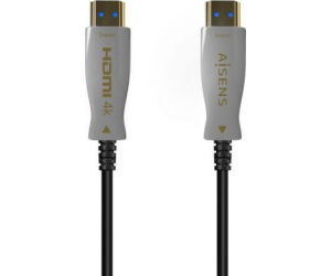Cable HDMI 2.0 AOC 4K Aisens A148-0699/ HDMI Macho - HDMI Macho/ 125m/ Negro