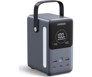 Ugreen Nexode Power Bank 48000 mAh Litio Gris