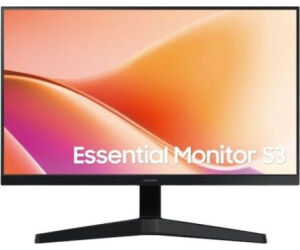 Monitor Profesional Samsung Essential Monitor S3 S24F330EAU/ 24"/ Full HD/ Negro