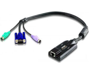 ATEN Adaptador KVM VGA PS/2 con compatibilidad de vídeo compuesto
