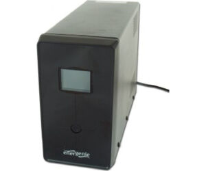Ups Gembird Con Usb Y Display Lcd 1200 Va Negro