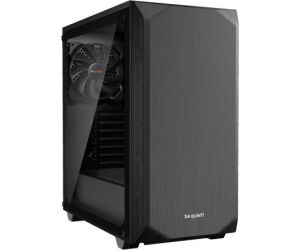 Caja Bequiet Pure Base 500 Window Atx 2xusb 3.0 Sin Fuente Negro