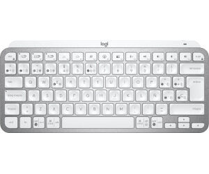 Teclado logitech mx keys gris palido wireless inalambrico español bateria