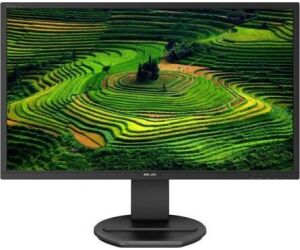Monitor Profesional Philips 221B8LJEB 21.5"/ Full HD/ Altura Regulable/ Pivotante/ Multimedia/ Negro
