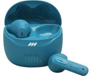 Auriculares Bluetooth JBL Tune Flex 2 con estuche de carga/ Autonomía 12h/ Azul Turquesa