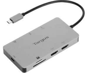 Docking Station Targus Tipo C A Hdmi 2.0 X2 Usb-a X2 Plata
