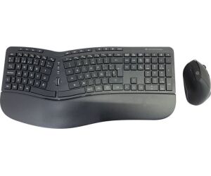 Kit teclado + mouse raton conceptronic orazio02 wireless inalambrico ergonomico