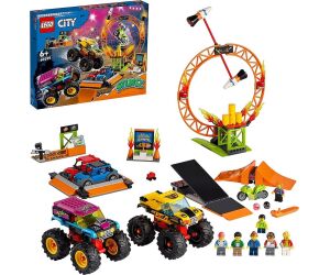 Lego city espectáculo acrobático arena