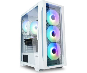 Caja Zalman I3 Neo Tg Atx 4xvent 120mm 2xusb 3.0 Blanco S/n Fuente