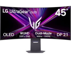 Monitor curvo gaming lg ultragear 45gx950a - b 44.5 pulgadas 5k 165hz