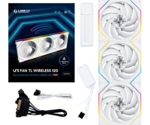 Ventilador 120x120 Lian Li Unifan Tl120 Wireless White 3