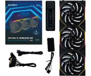 Ventilador 120x120 Lian Li Unifan Tl120 Wireless Black 3