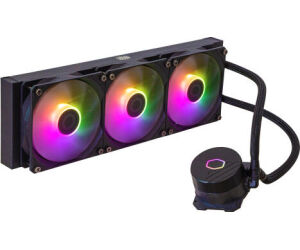 Cooler Master MasterLiquid 360L Core ARGB Carcasa del ordenador, Procesador Kit de refrigeración líquida 12 cm Negro