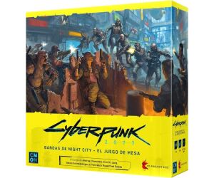 Juego de mesa cyberpunk 2077: bandas de night city edad recomendada 14 años