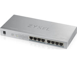 Zyxel GS1008HP No administrado Gigabit Ethernet (10/100/1000) Energía sobre Ethernet (PoE) Gris