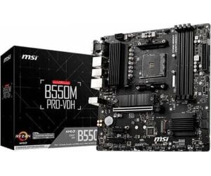 Placa Base Msi B550m Pro-vdh Am4 Matx 4xddr4