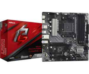 Asrock B550M Phantom Gaming 4 AMD B550 Zócalo AM4 micro ATX