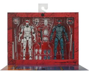 Figura neca teenage mutant ninja turtles synja patrol troop reinforcements pack 2 scale action 18cm