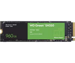 Disco duro interno ssd wd western digital green sn350 wds960g2g0c 960gb m.2 pci express 3.0
