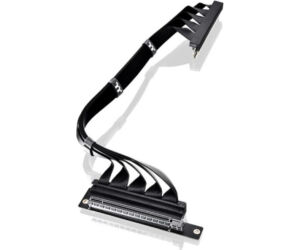 Cable Elevador Thermaltake Pci-e 4.0 90 Gr De 400 Mm Negro