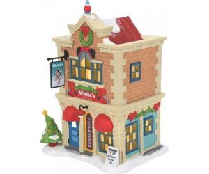 Figura enesco disney academia de baile de minnie mouse iluminada