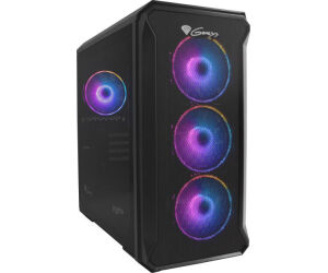 Caja Gaming Genesis Irid 503 Argb V2 Matx Minitorre 1xusb3.0 2xusb2.0 Bk Sin Psu