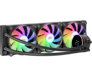 Refrigeracion Liquida Frgb Ml-lcd 360 Negro Mars Gaming