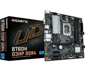 Placa Base Gigabyte B760M D3HP DDR4 Socket 1700/ DDR4/ PCIe 4.0/ Micro ATX