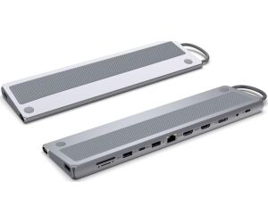 Docking station ewent ew1150 usb tipo c 12 en 1