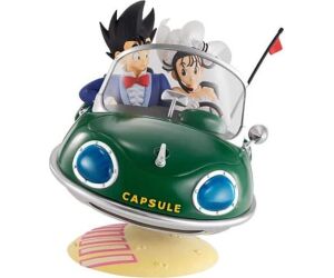 Figura ichibansho dragon ball snap collection 2 son goku & chichi 14cm