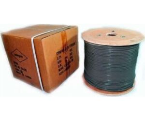 Bobina De Cable Pepegreen Cat6 305m Negro