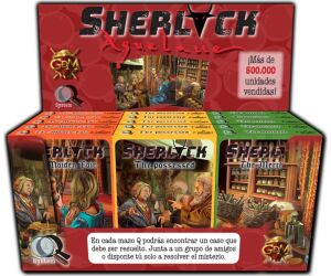 Juego de mesa gdm display sherlock q7: aquelarre (incluye: 5x mercader 5x doncella y 5x endemoniado)