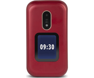 Telefono movil doro 6060 red - white - 2.8 pulgadas -  blanco y rojo