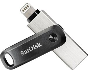 SanDisk SDIX60N-256G-GN6NE unidad flash USB 256 GB 3.2 Gen 1 (3.1 Gen 1) Gris, Plata