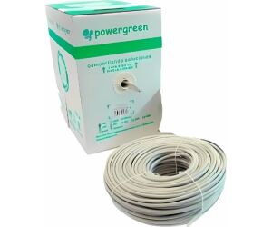 Bobina De Cable Pepegreen Cat6 Ftp 305 Metros